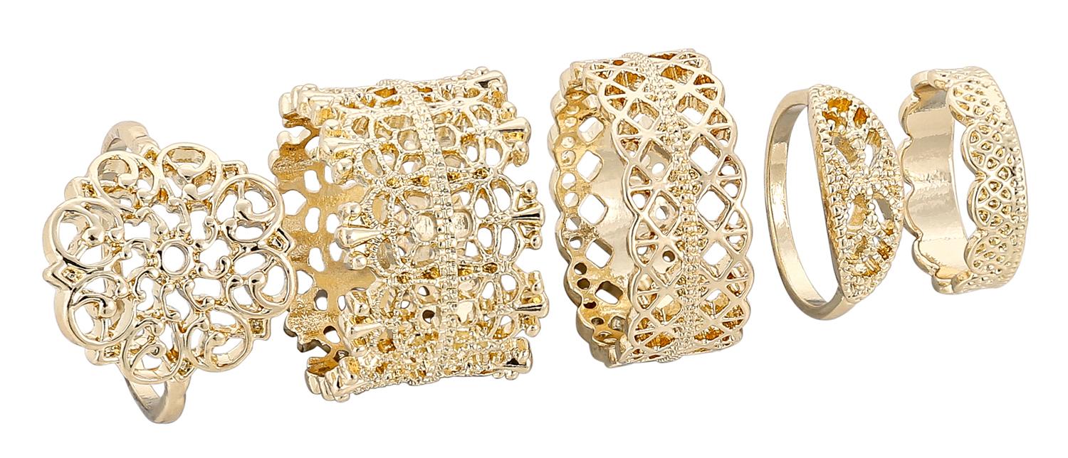 Ring-Set - Golden Wonder | online bei BIJOU BRIGITTE