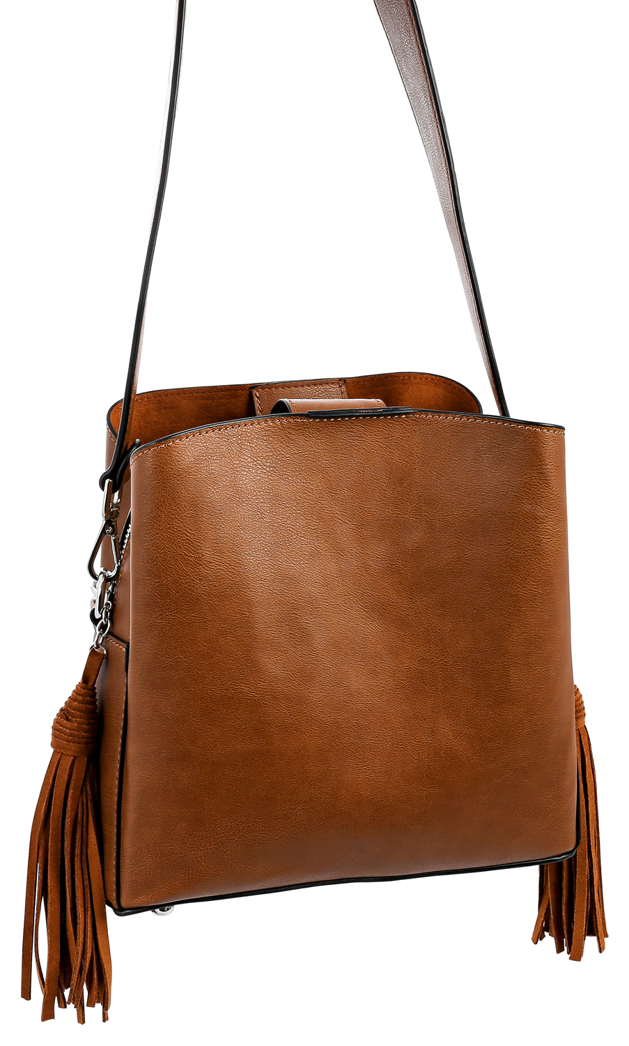 Bolso - Brown Fringes | online en BIJOU BRIGITTE