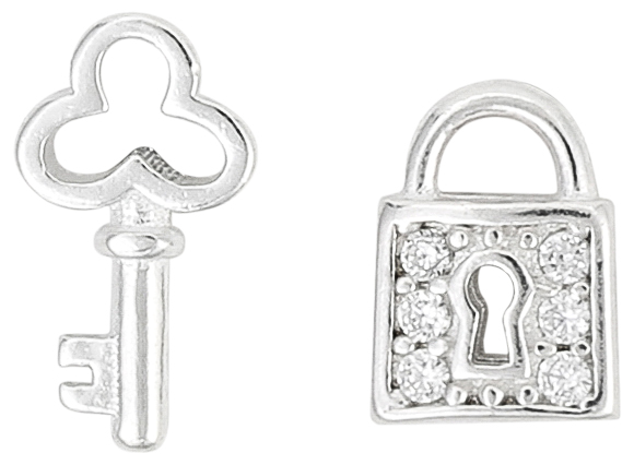 Oorknopjes - Sparkling Key Oorknopjes - Sparkling Key