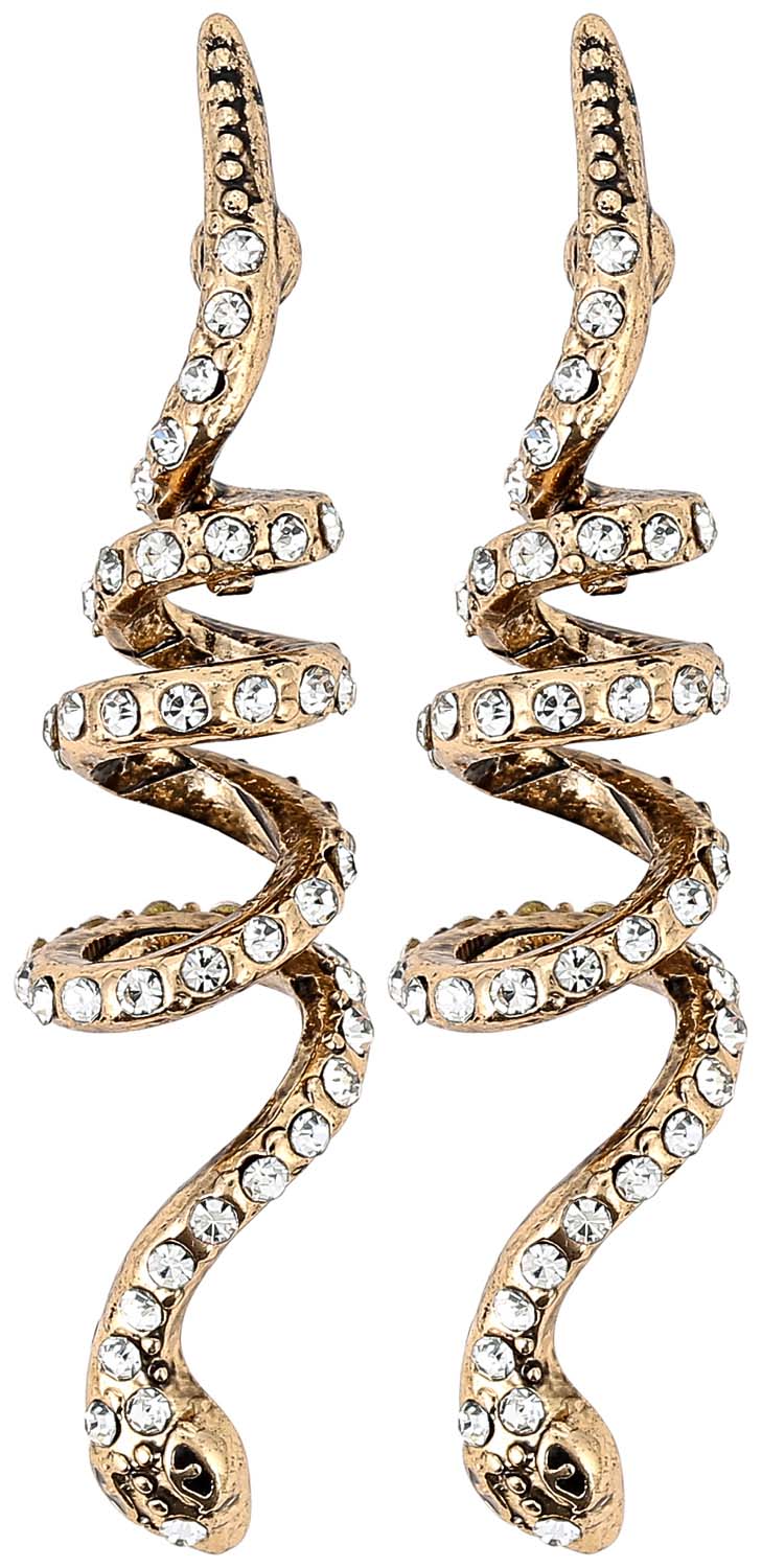 Pendientes - Sparkling Serpentine