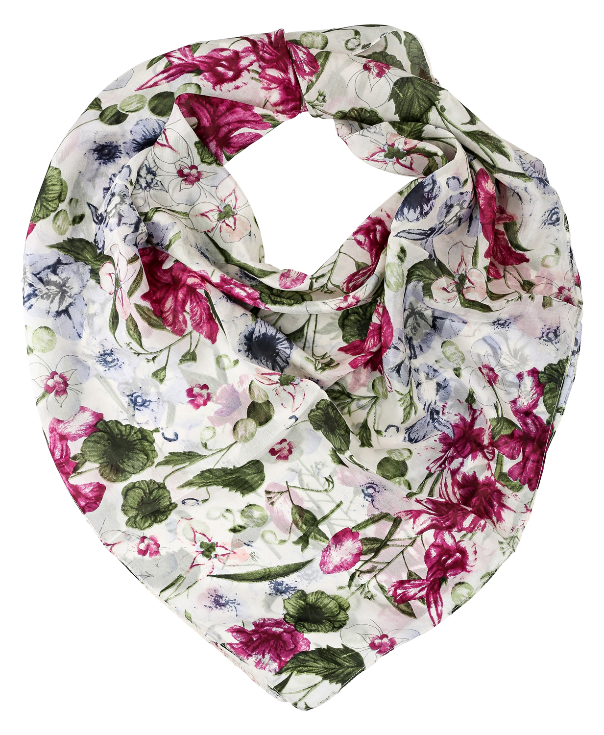 Foulard - Silky Flowers