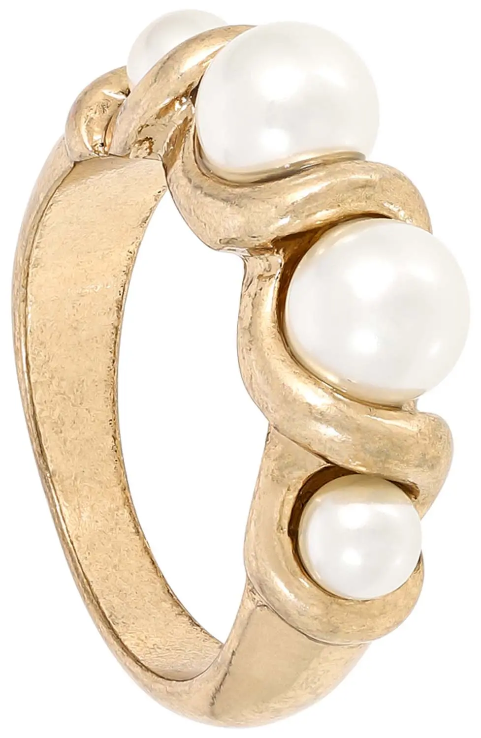 Ring - Pearly Gold
