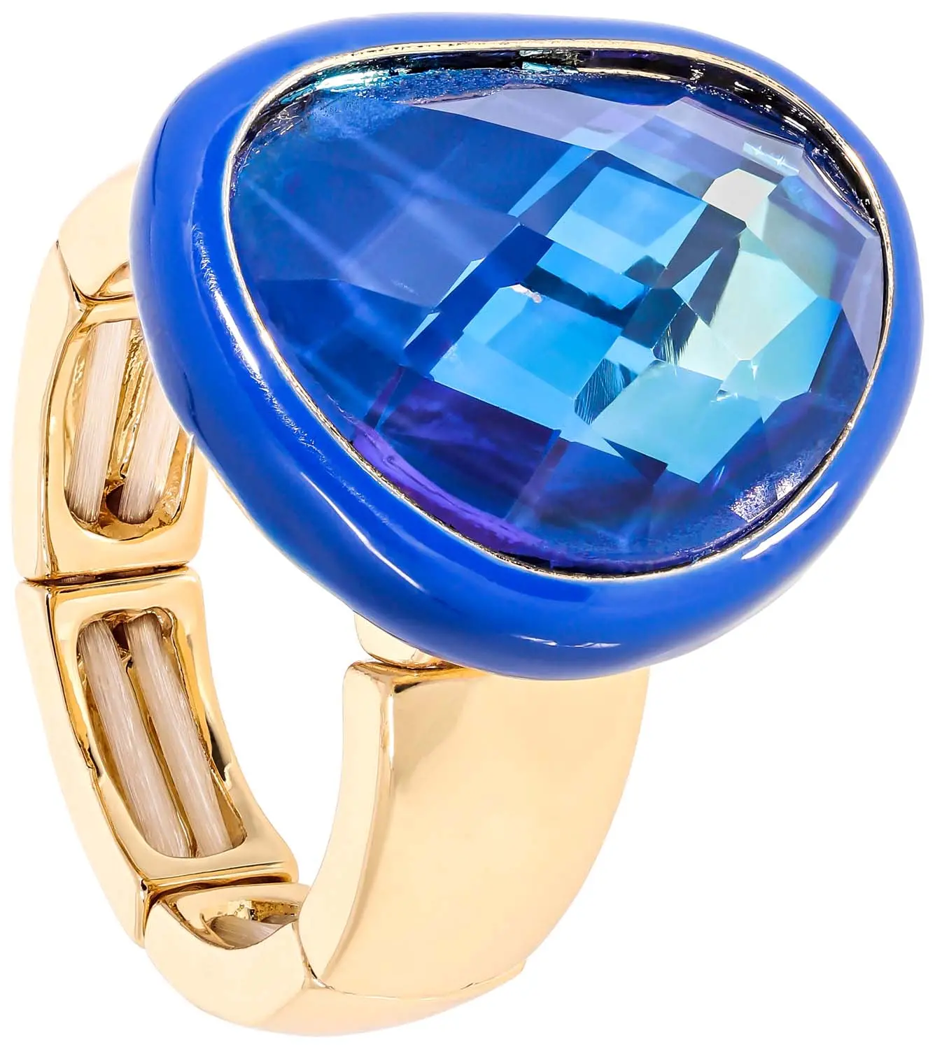 Ring - Asymmetrical Blue