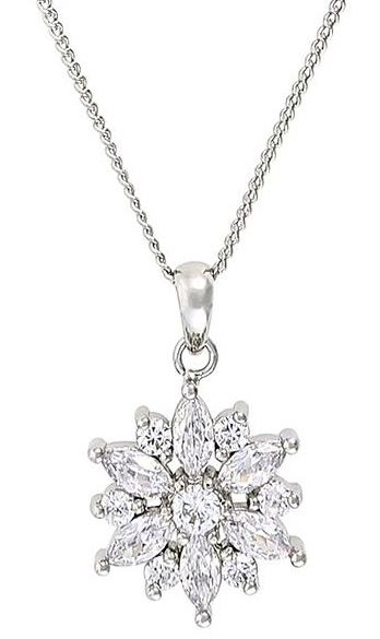 Ketting - Cute Crystal Flower Ketting - Cute Crystal Flower
