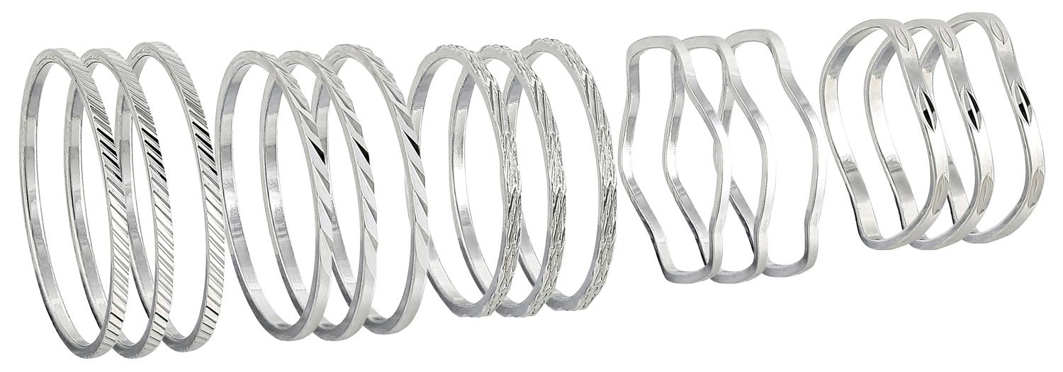 Mid-Rings - Metal Silver