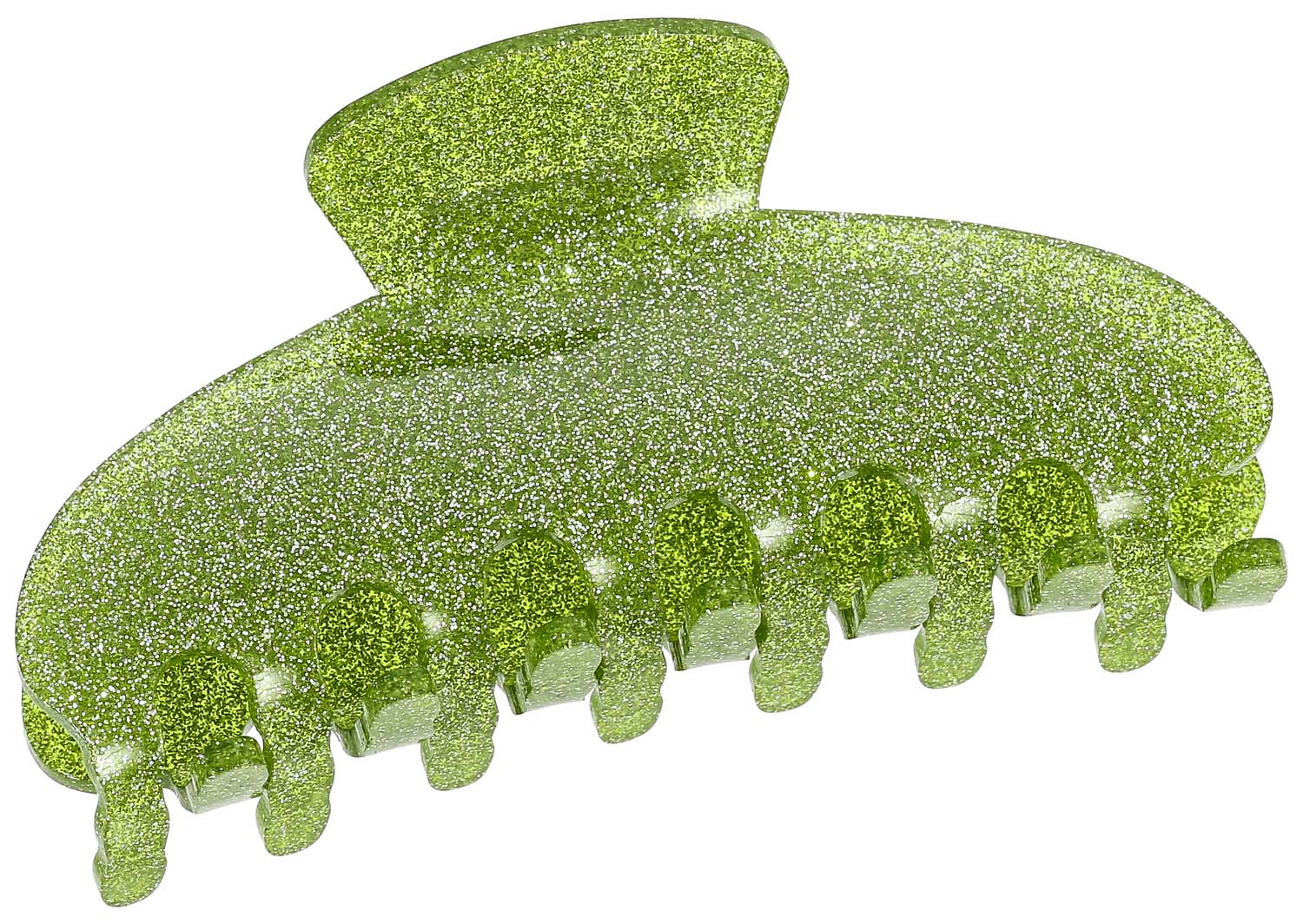 Pinza para el pelo - Green Glitter