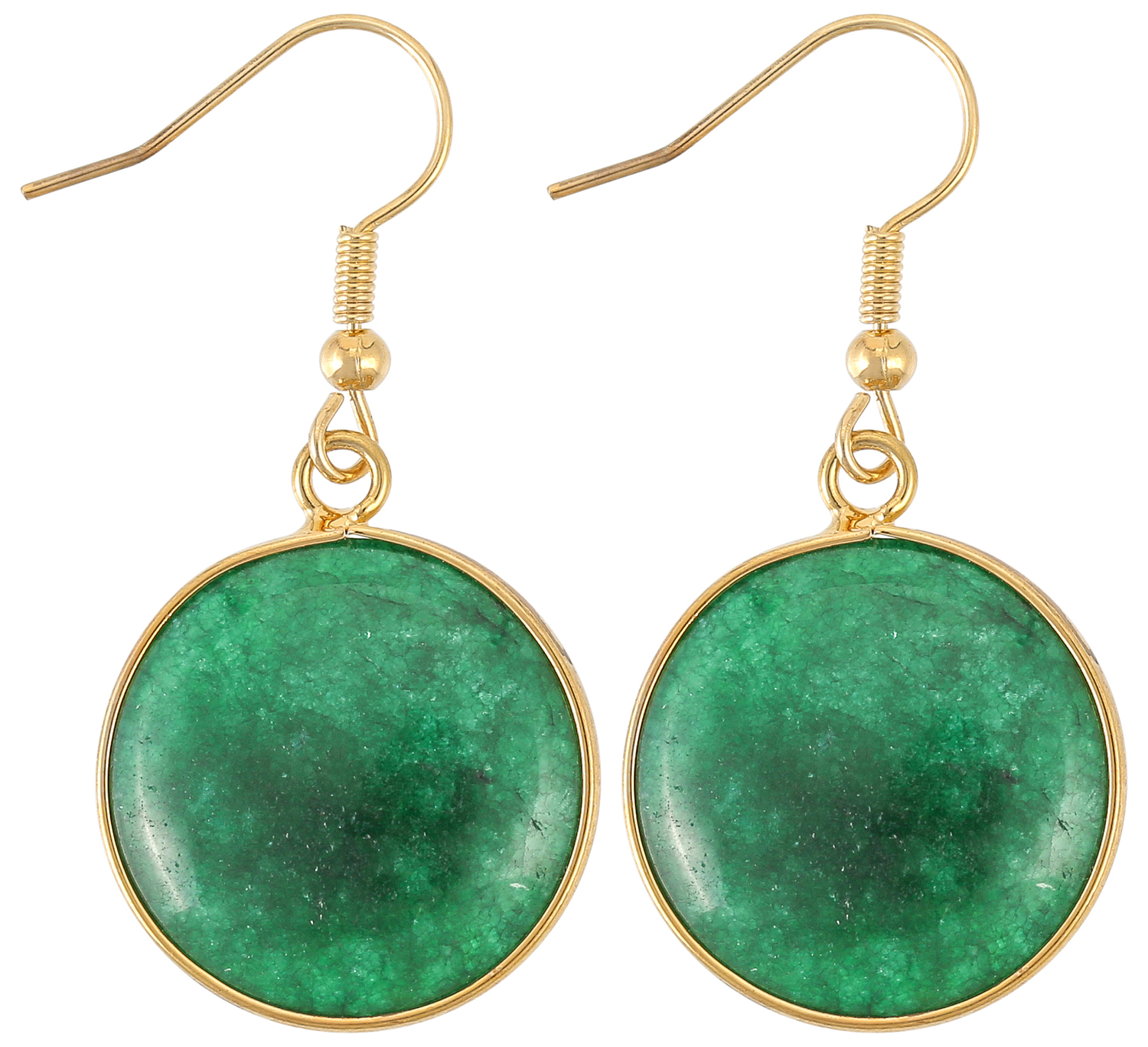 Pendientes largos - Green Beauty