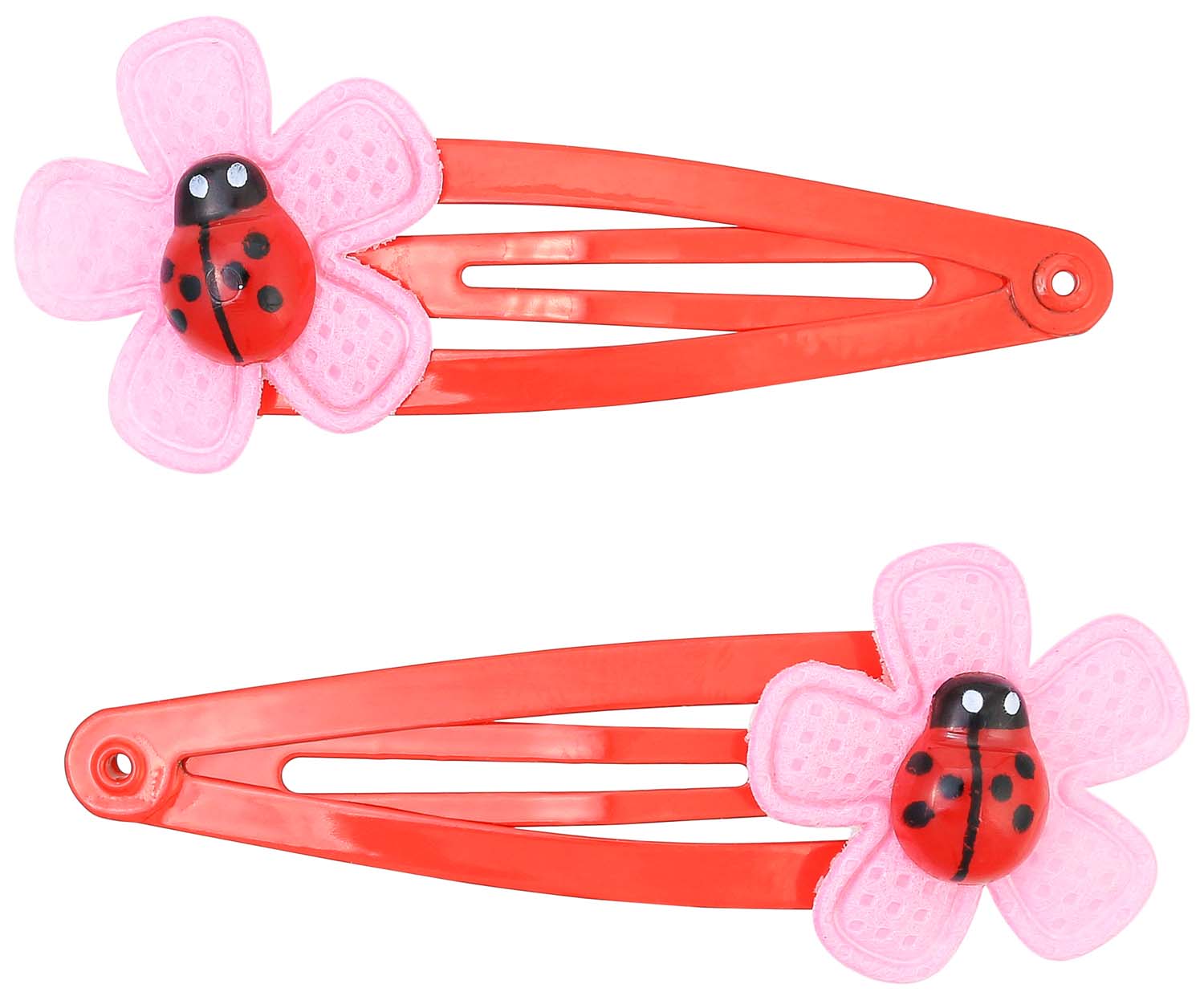 Barrettes fille - Petite coccinelle