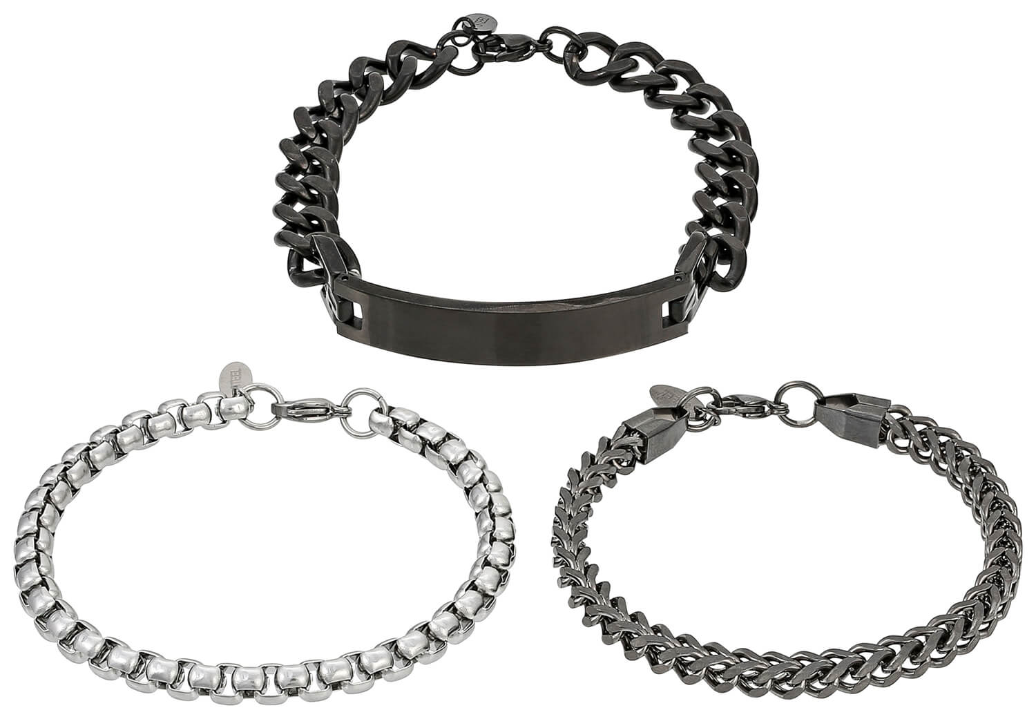 Set braccialetti da uomo - Dark Beauty