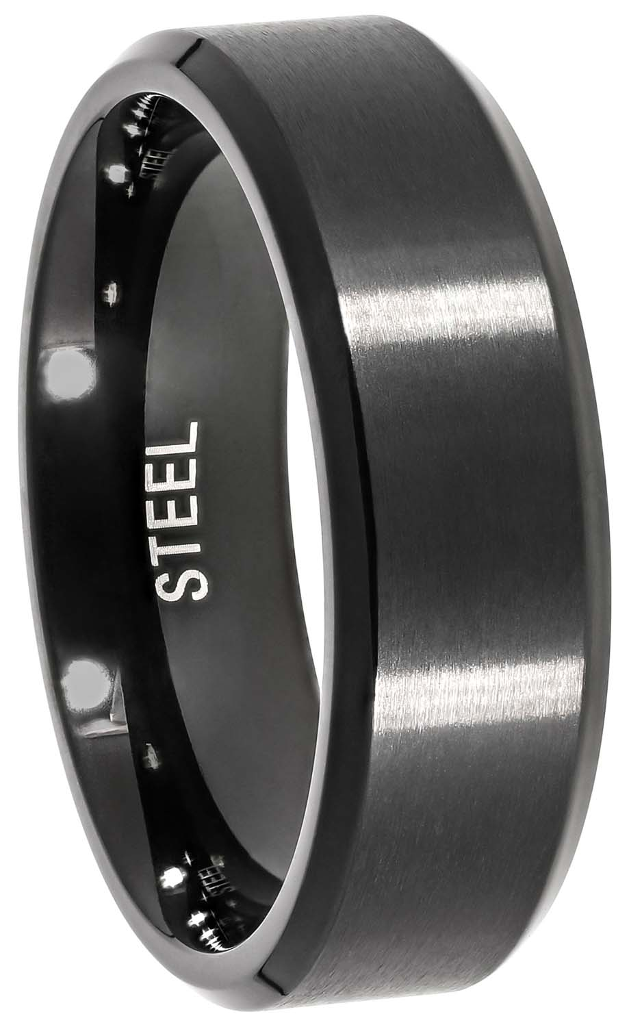 Herren Ring - Simply Black