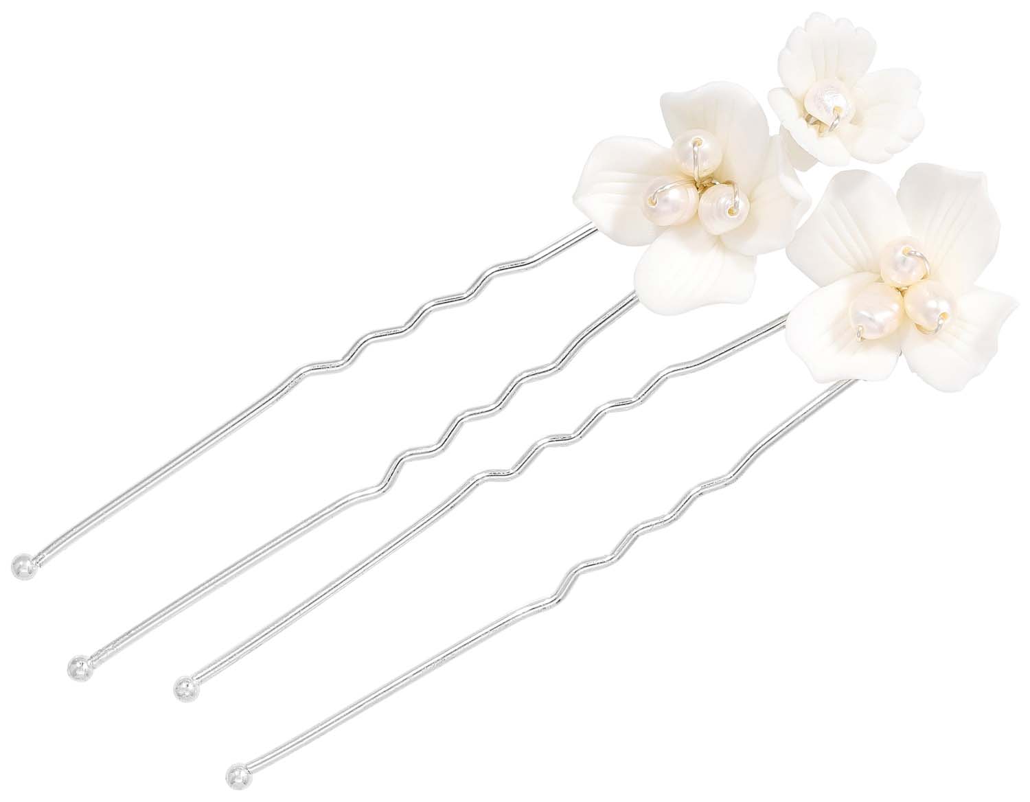 Set di forcine per capelli - Pearly Blossoms