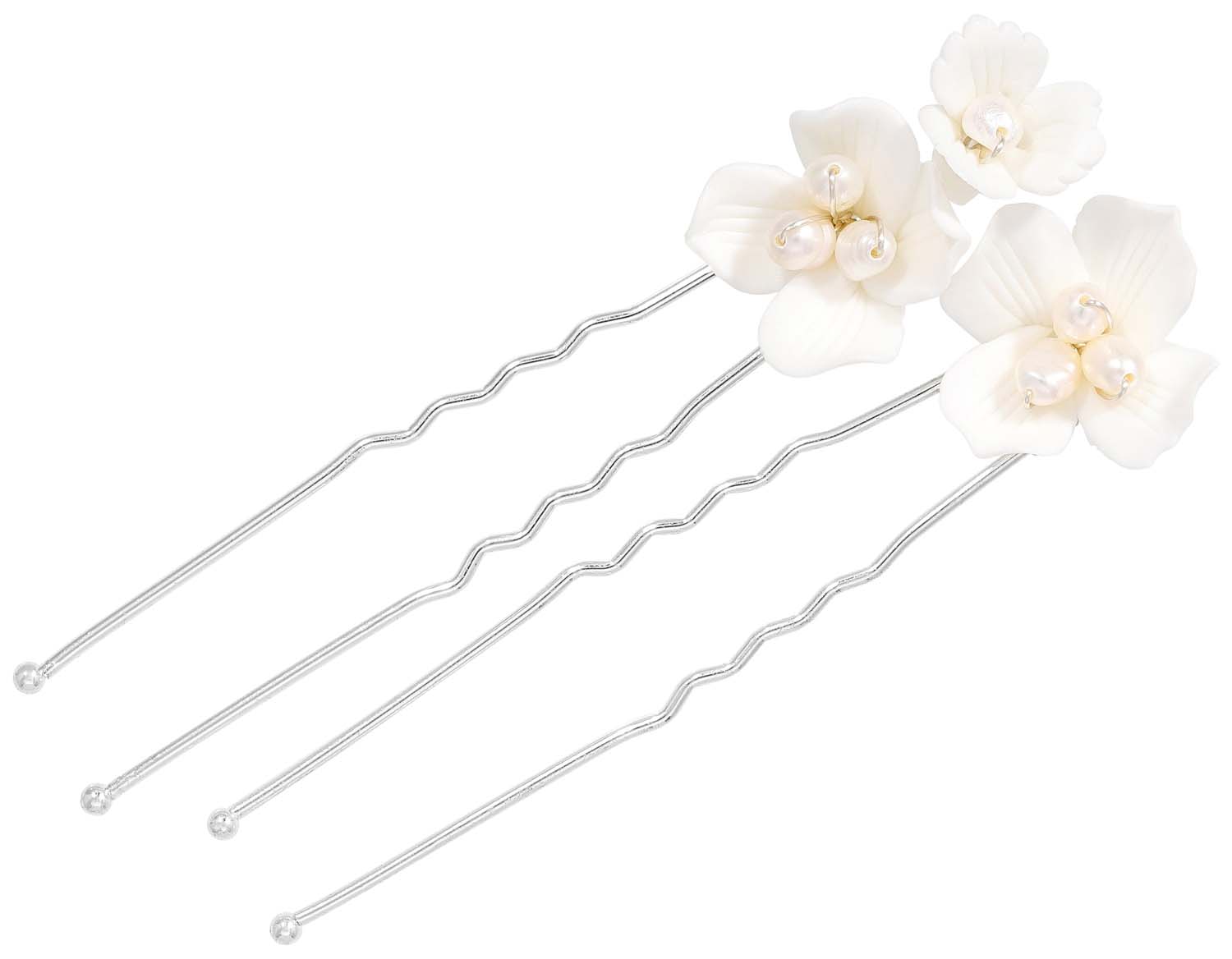 Haarnadel-Set - Pearly Blossoms Haarnadel-Set - Pearly Blossoms