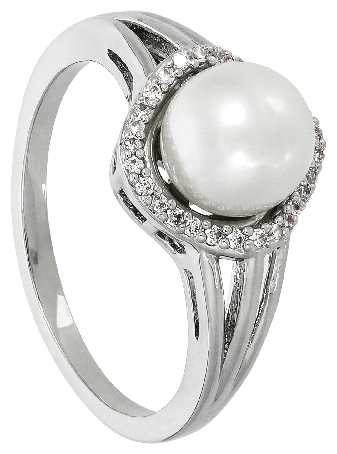 Ring - Silver Pearl