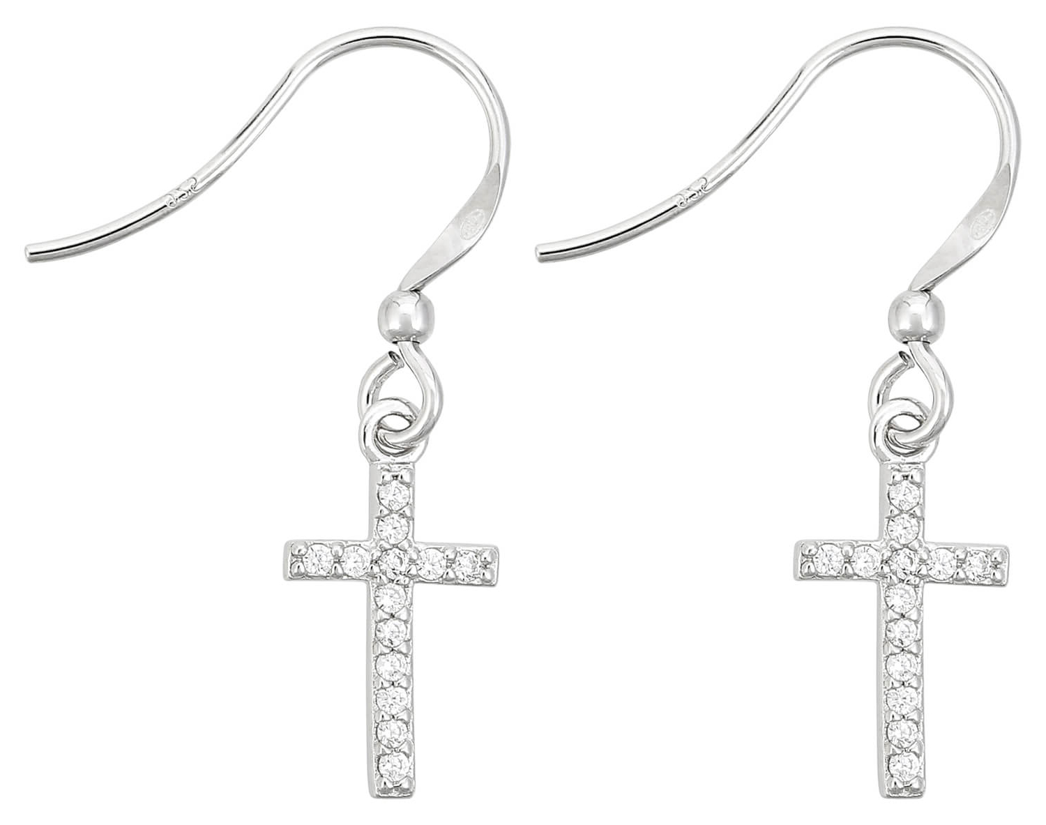 Boucles d'oreilles - Shining Cross