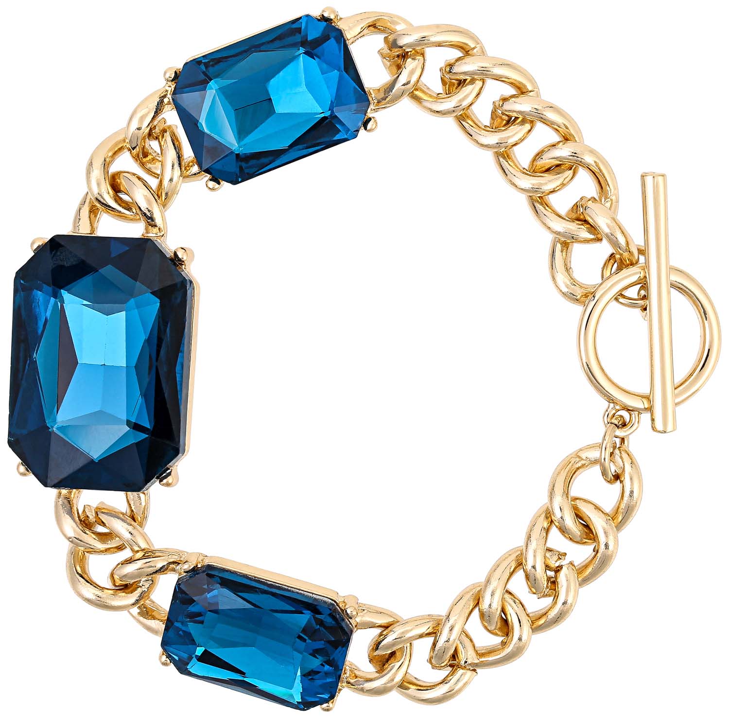 Braccialetto - Blue Strass