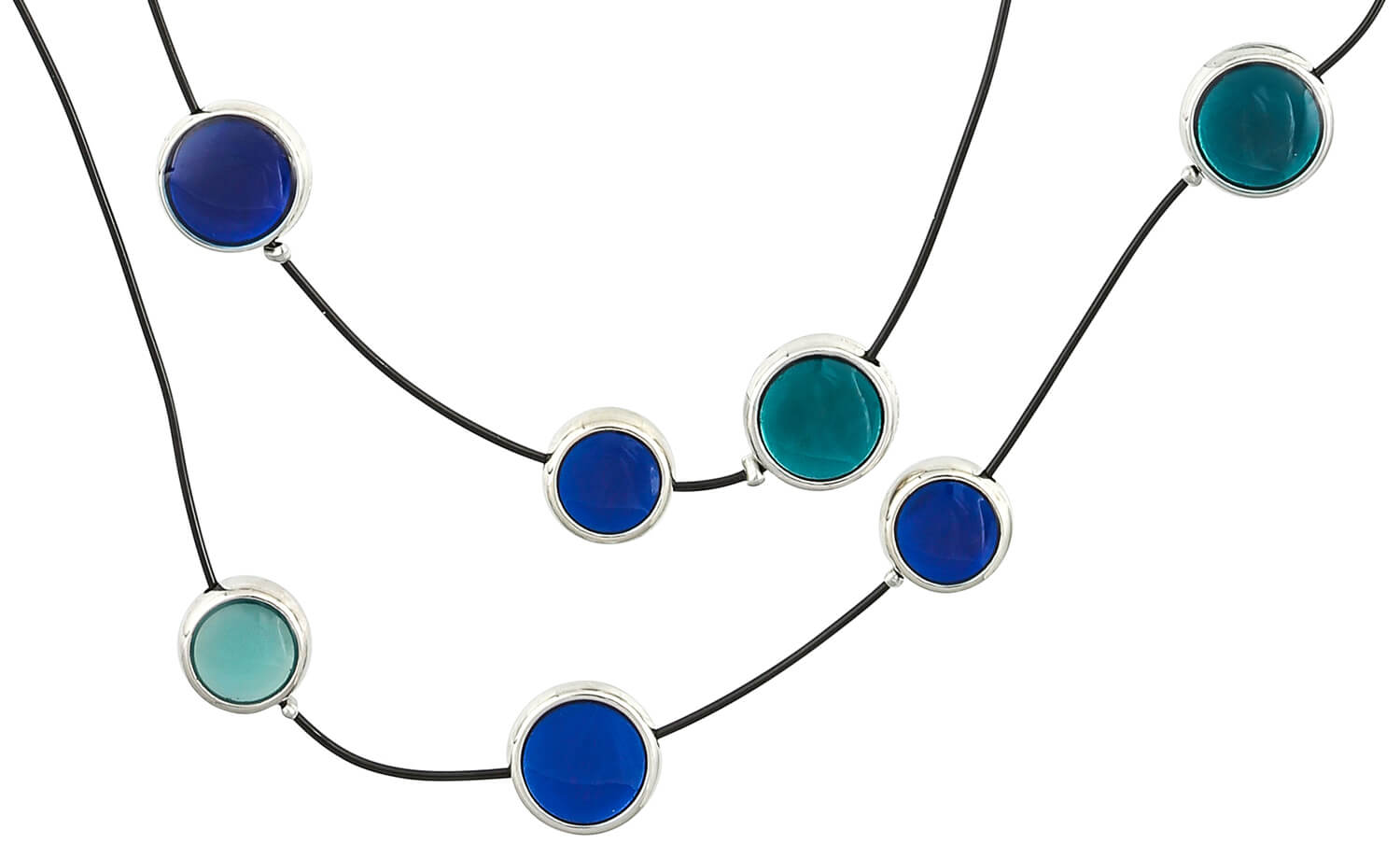 Collier multirangs - Blue Orbit