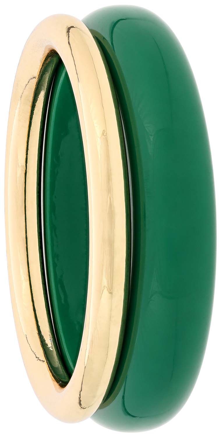 Set brede armbanden - Green Look