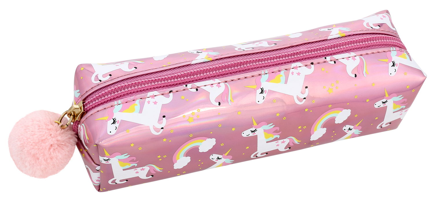 Astuccio porta colori bambina - Happy Unicorn