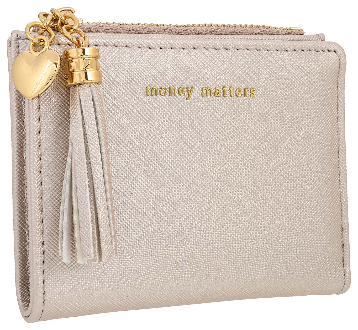 Monedero - Beige Shine