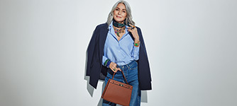 bluse, shirt, jeans, jacke, tasche, bluse, jeans, blazer, schal, handtasche