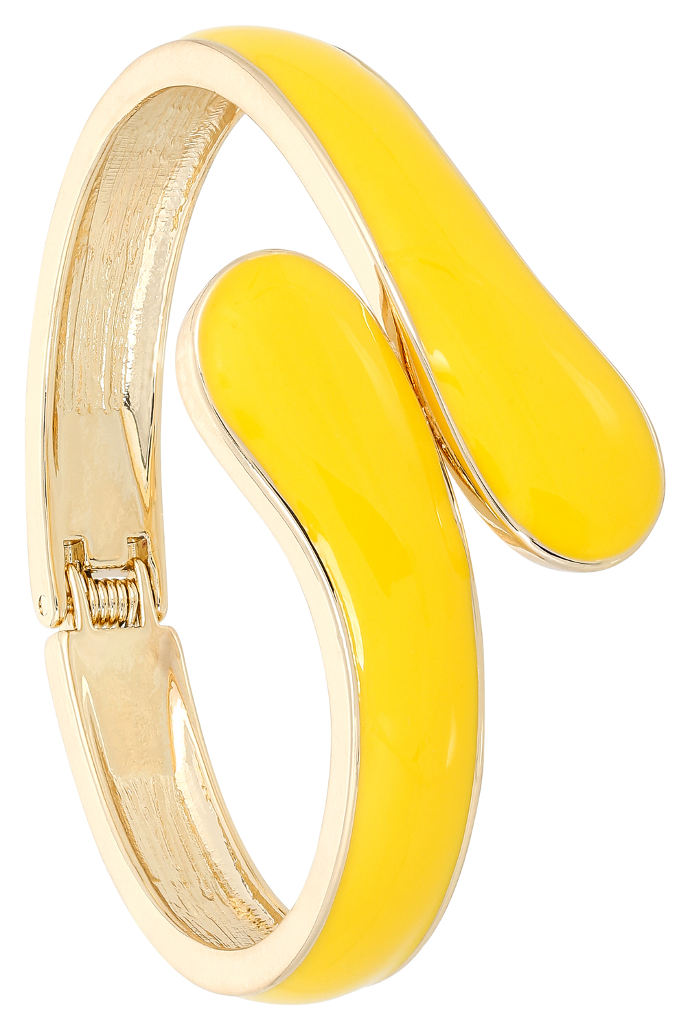 Armband breed - Yellow Bangle