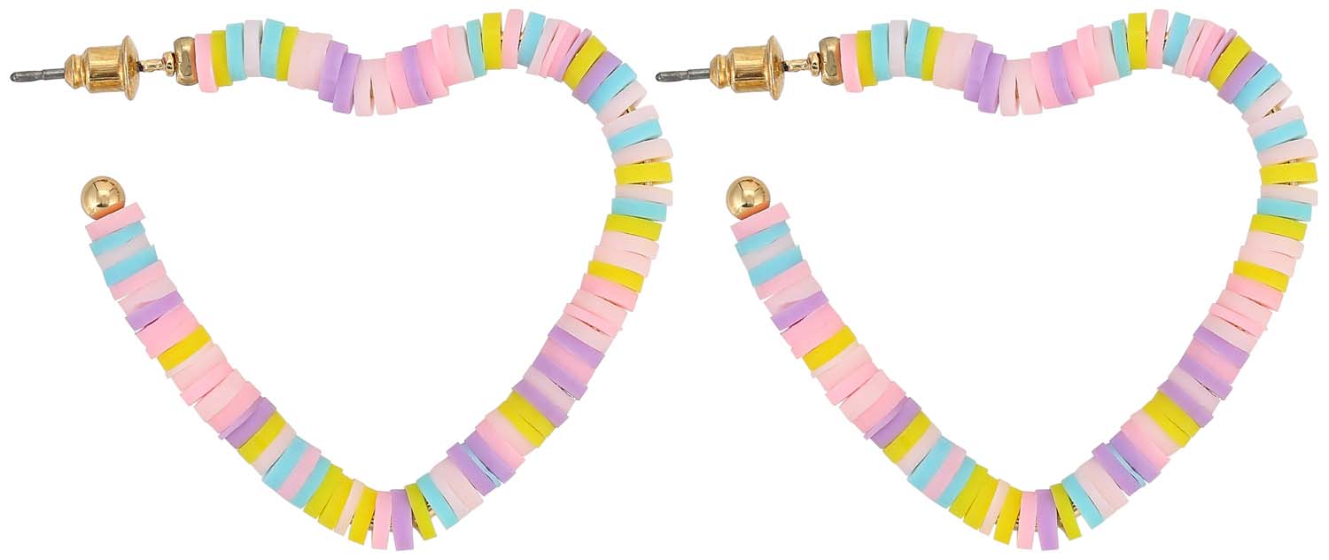 Orecchini a perno - Pastell Heart