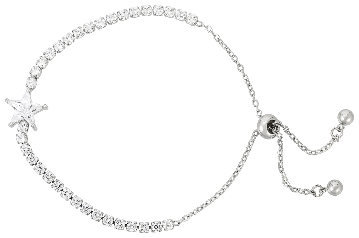 Armband met hanger - Brilliant Star Armband met hanger - Brilliant Star