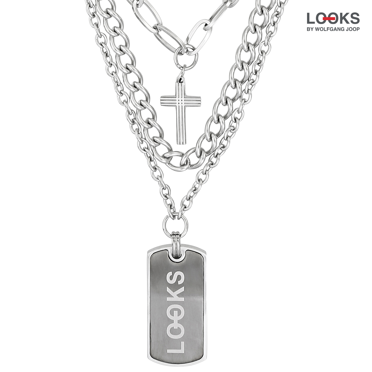 Set de collares para hombre - Dog Tag