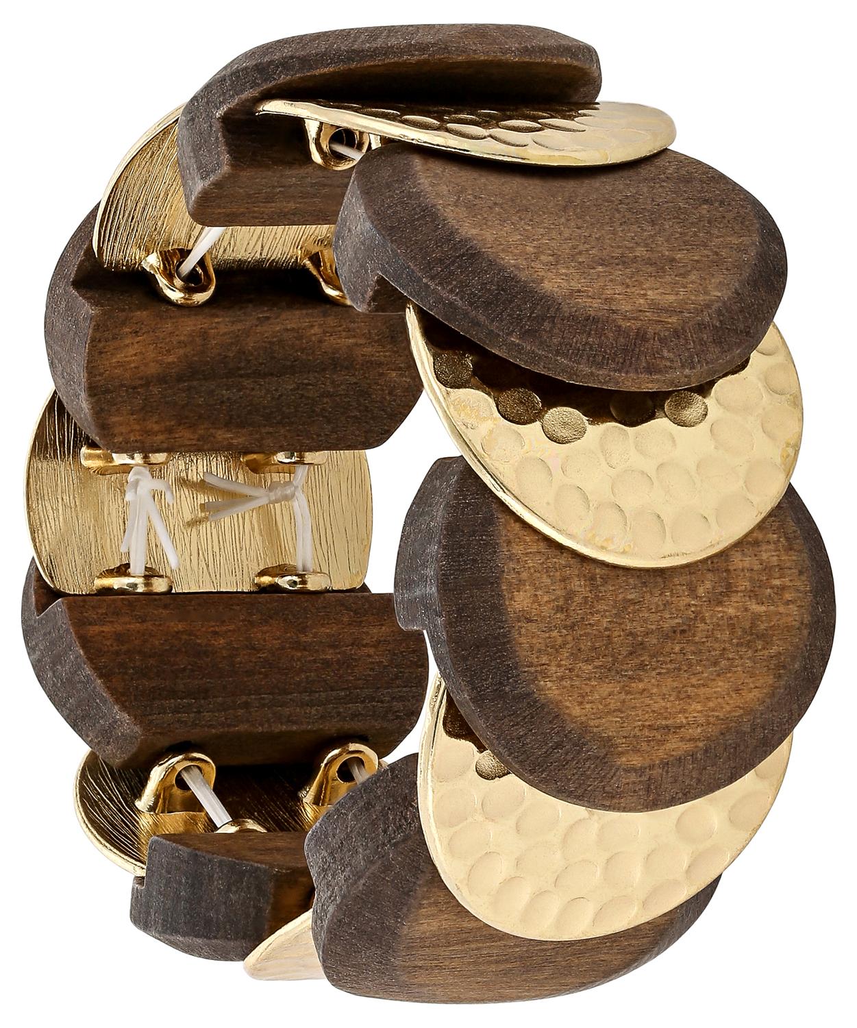 Pulsera - Golden Wood