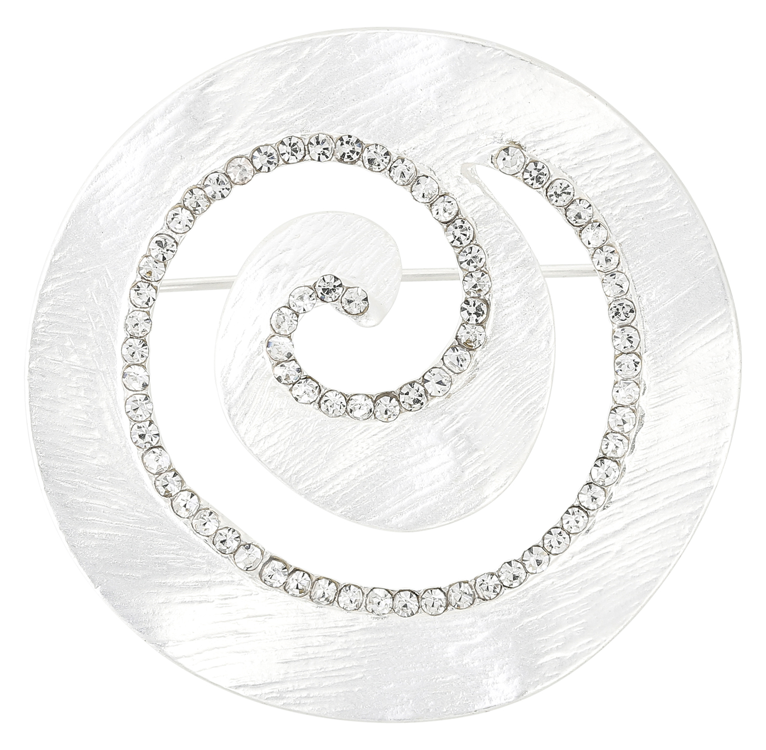Brosche - Silver Whirl