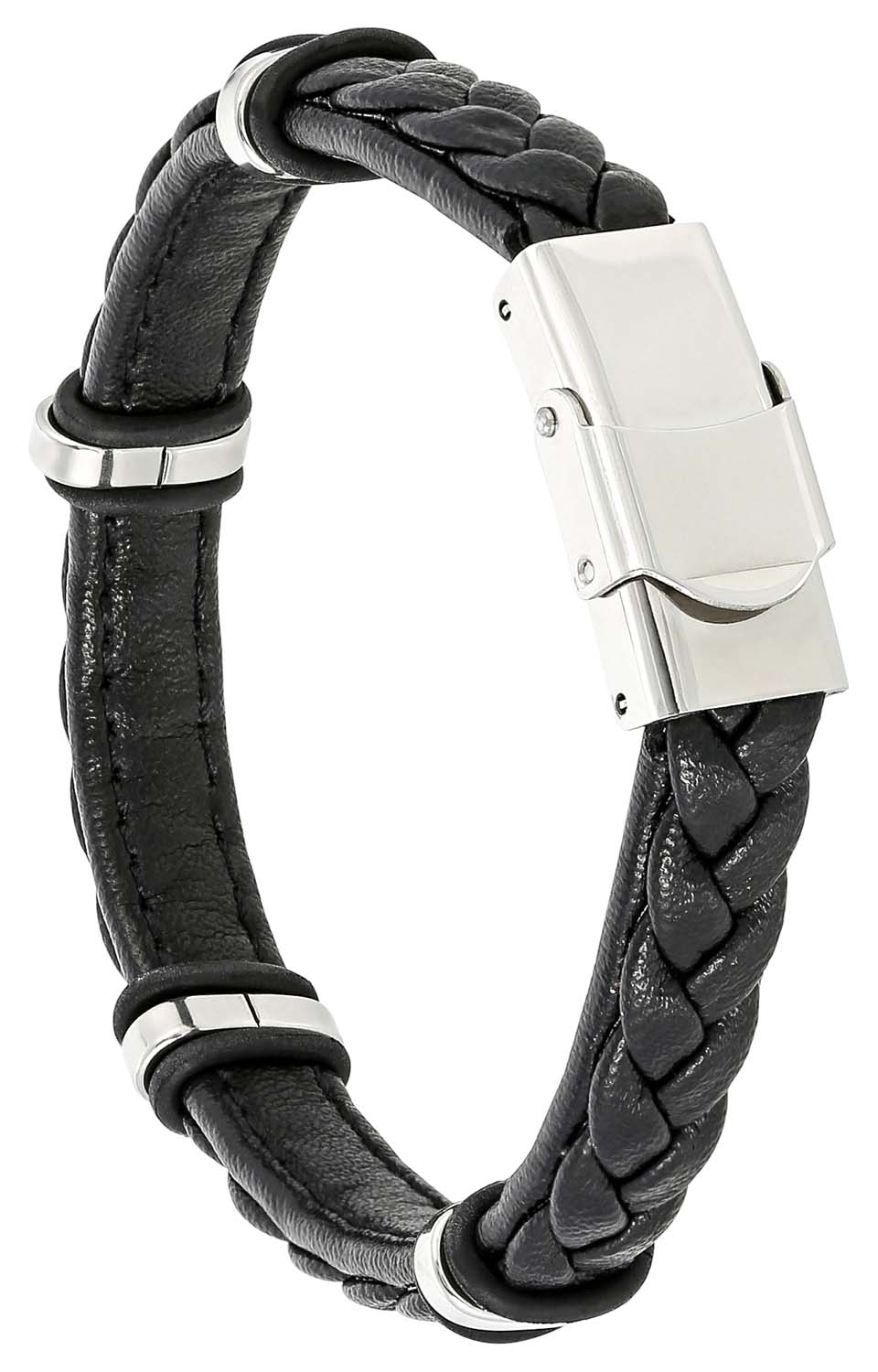 Herren Armband - Black Stainless Steel