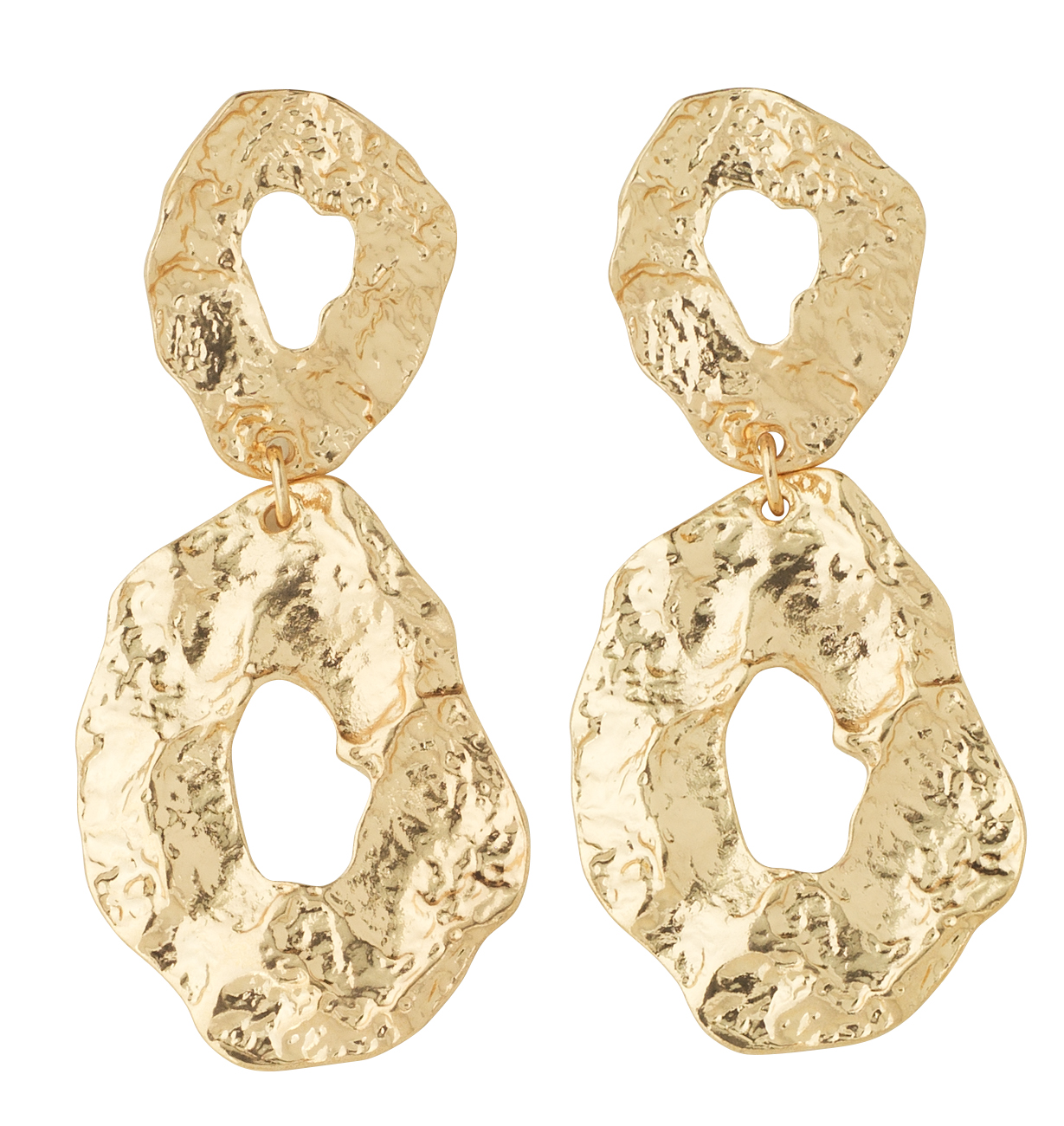 Boucles d'oreilles - Golden Fluid