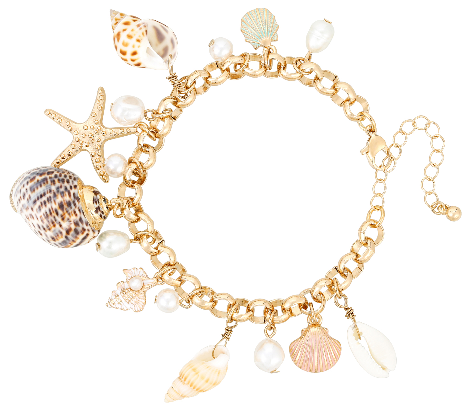 Pulsera de charms - Beach Love