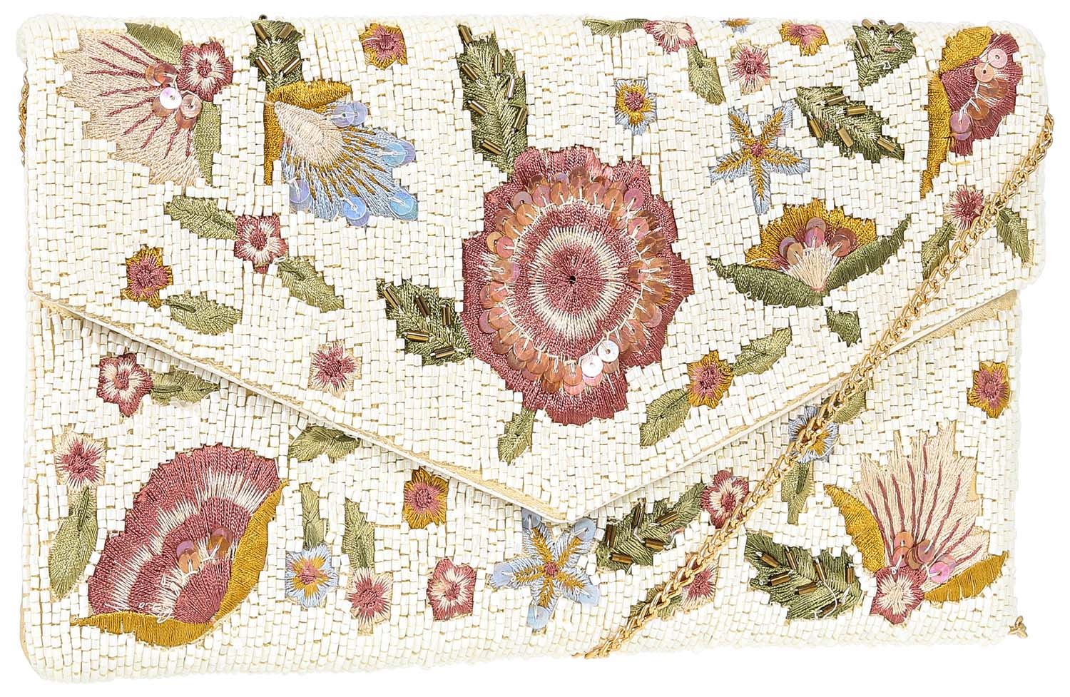 Pochette - Floral Beads
