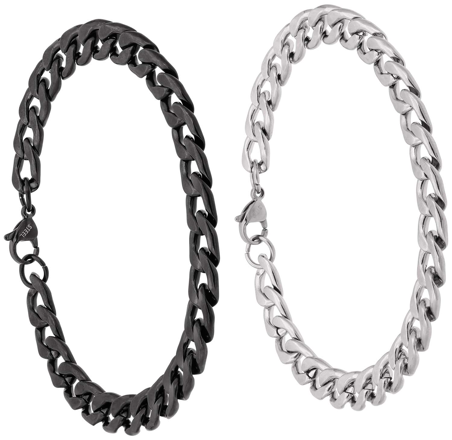 Set braccialetti da uomo - Chunky Chains