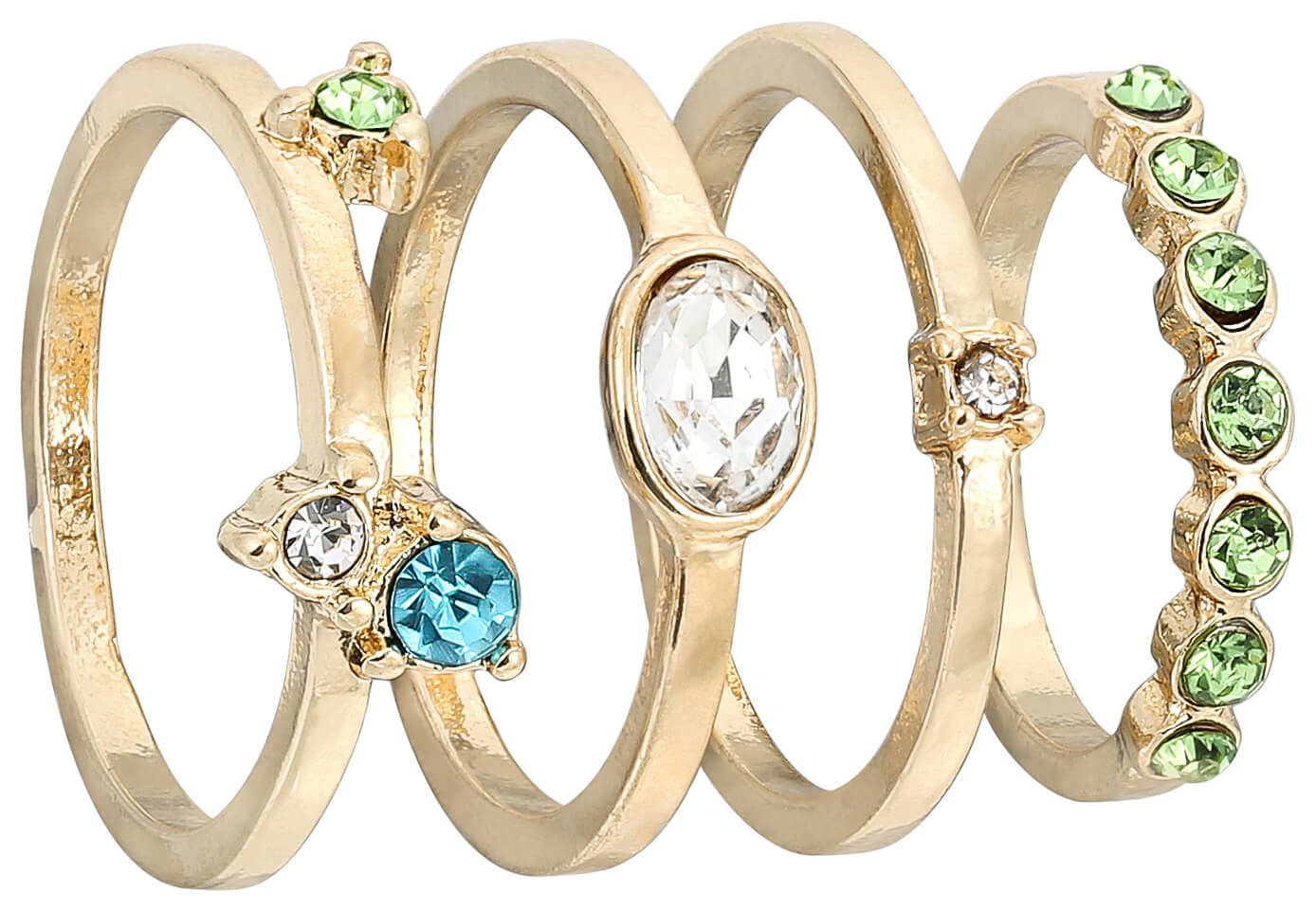 Set de anillos - Beautiful Stones