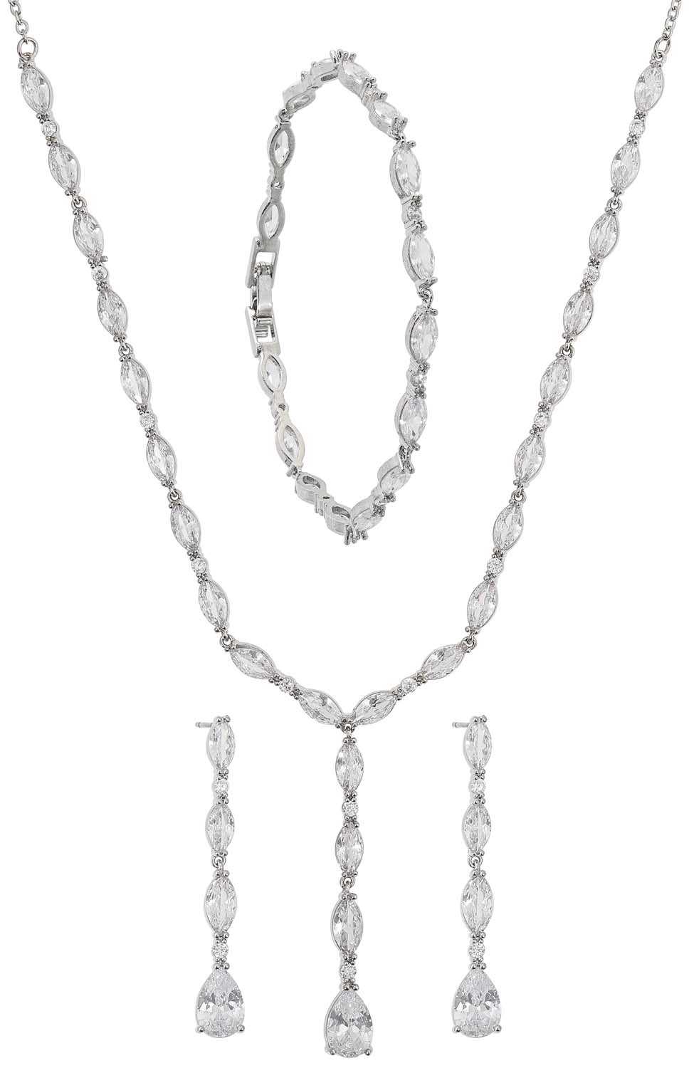 Rabatt 54 % NoName Graue Quaste Halskette mit Perlen DAMEN Accessoires Modeschmuckset Grau Grau/Silber Einheitlich 