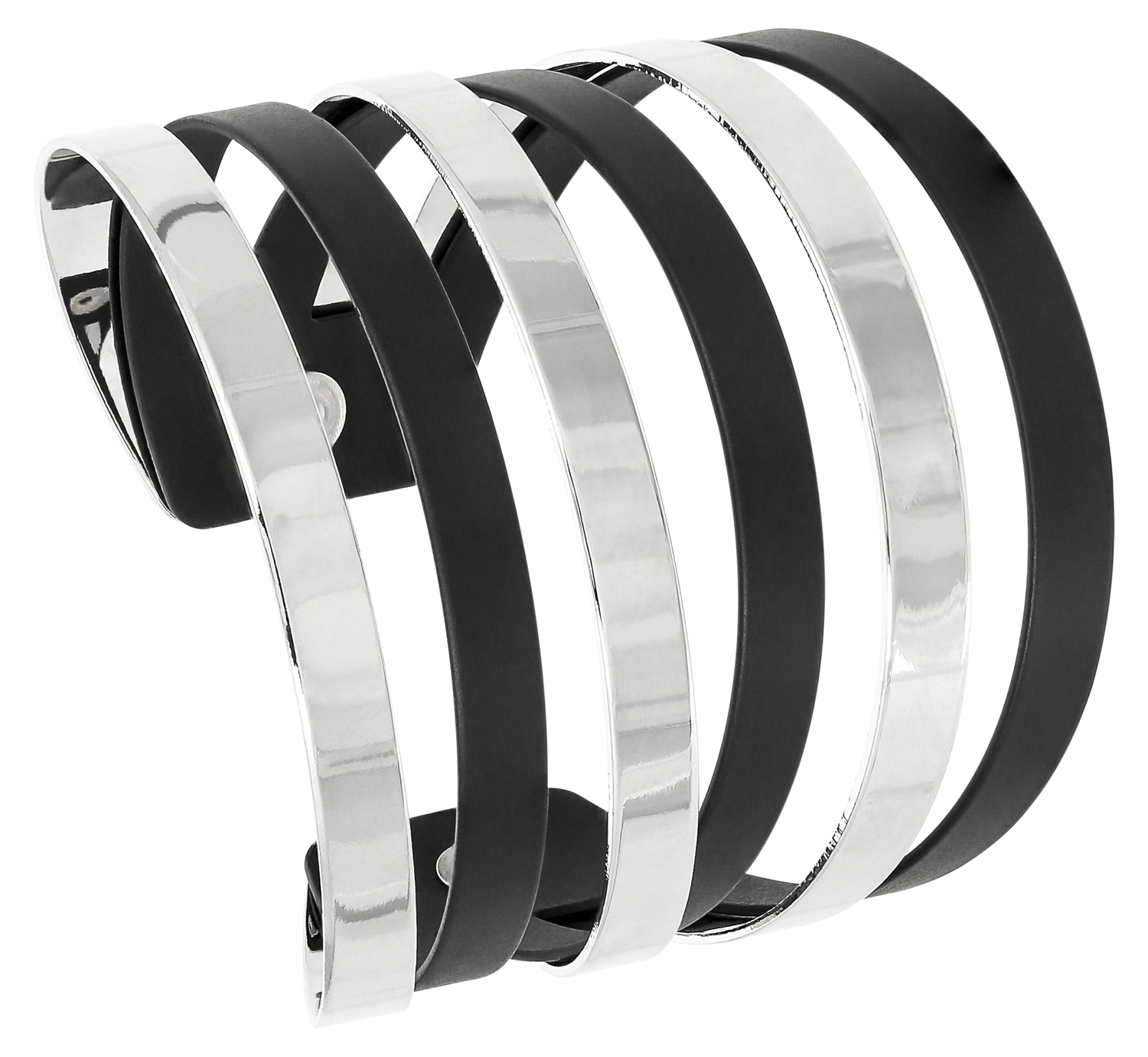 Armband - Black and Silver