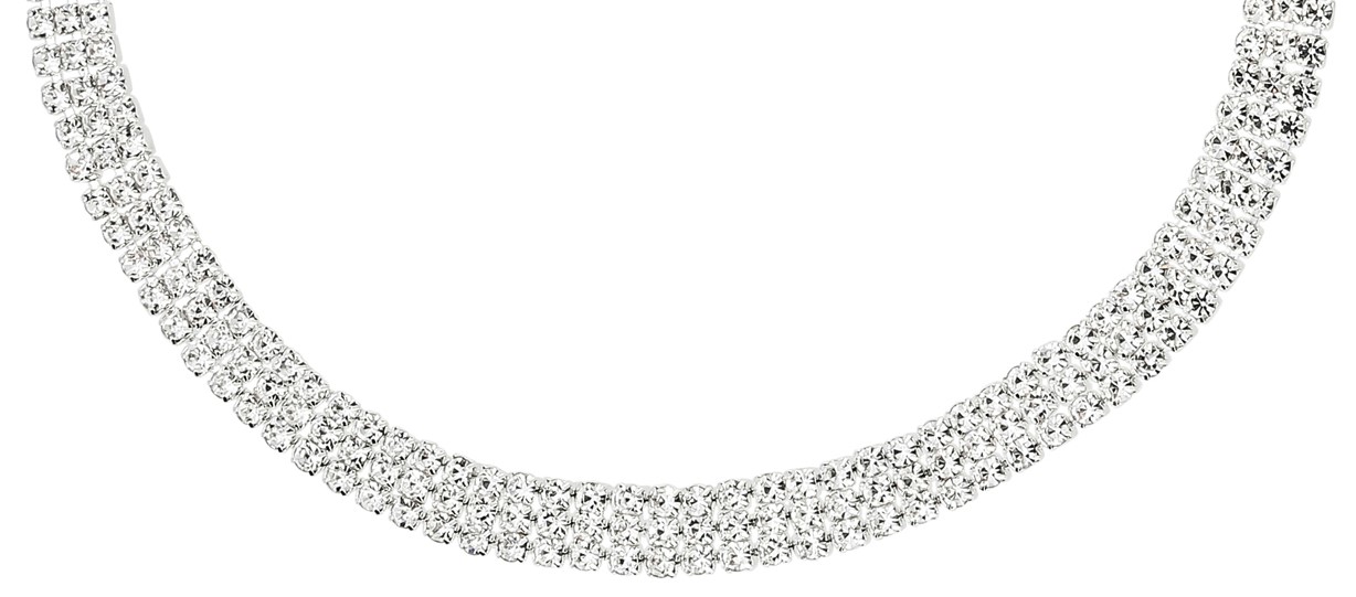 Collier ras du cou - Crystal Shine