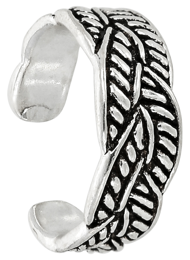 Earcuff - Braided Silver Earcuff - Braided Silver