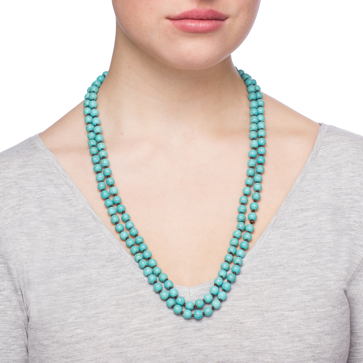 Kette - Turquoise Howlith