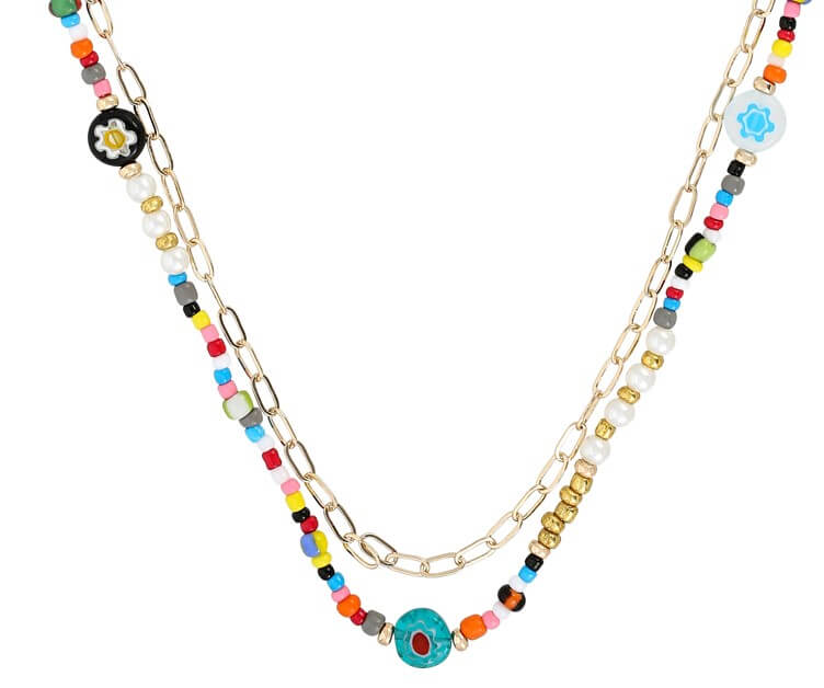 Set de collares - Happy Flower