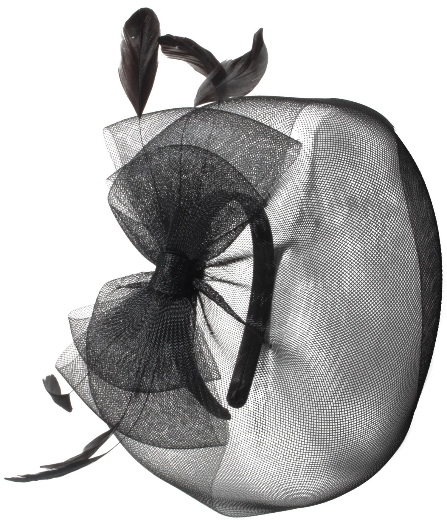 Televisie kijken twist Proportioneel Fascinator - Black Beauty online bij BIJOU BRIGITTE