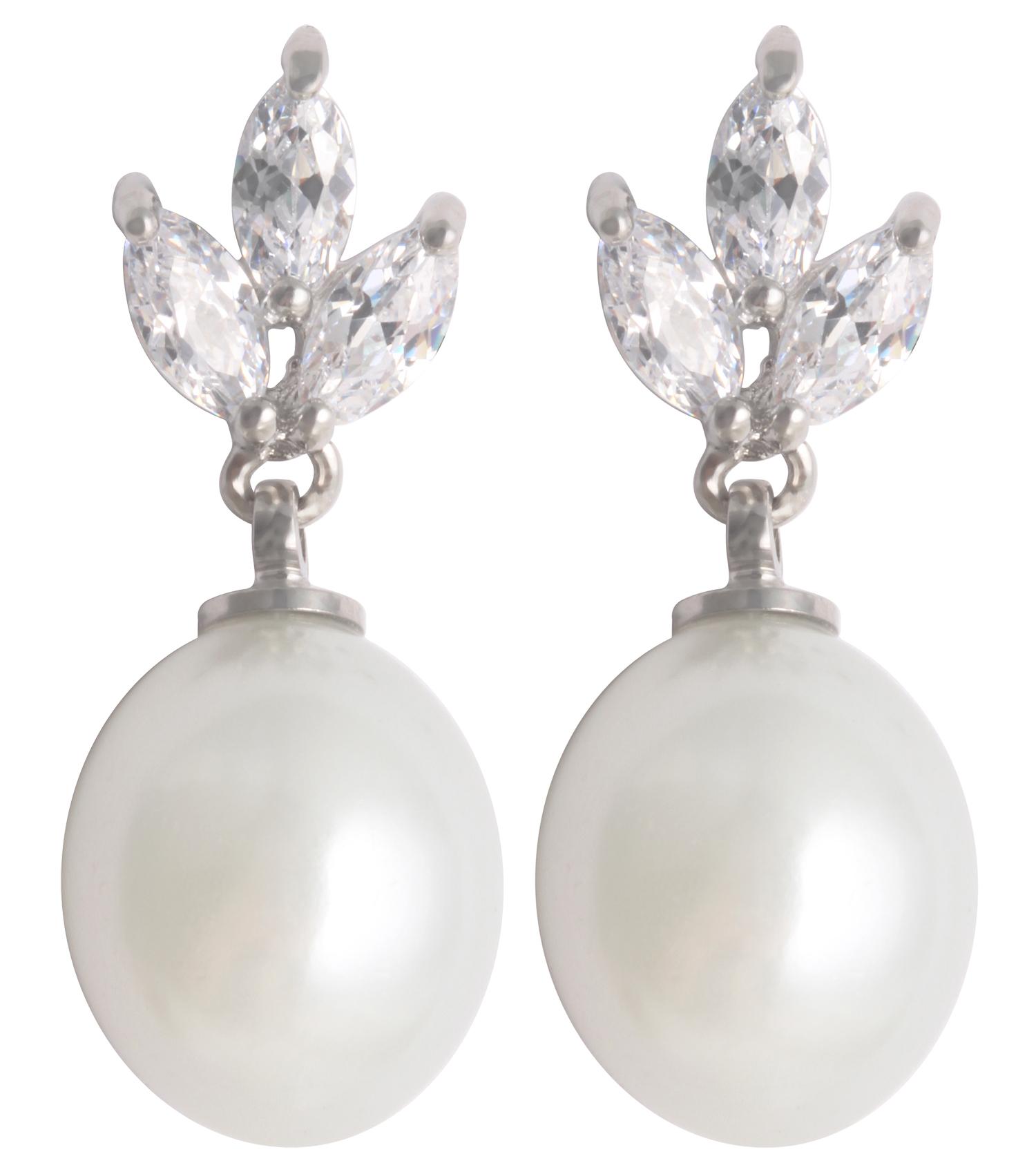 Pendientes - Pearl Crystal