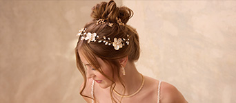 hochzeitsschmuck, kopfschmuck, blumenkranz, haarschmuck, goldfarben