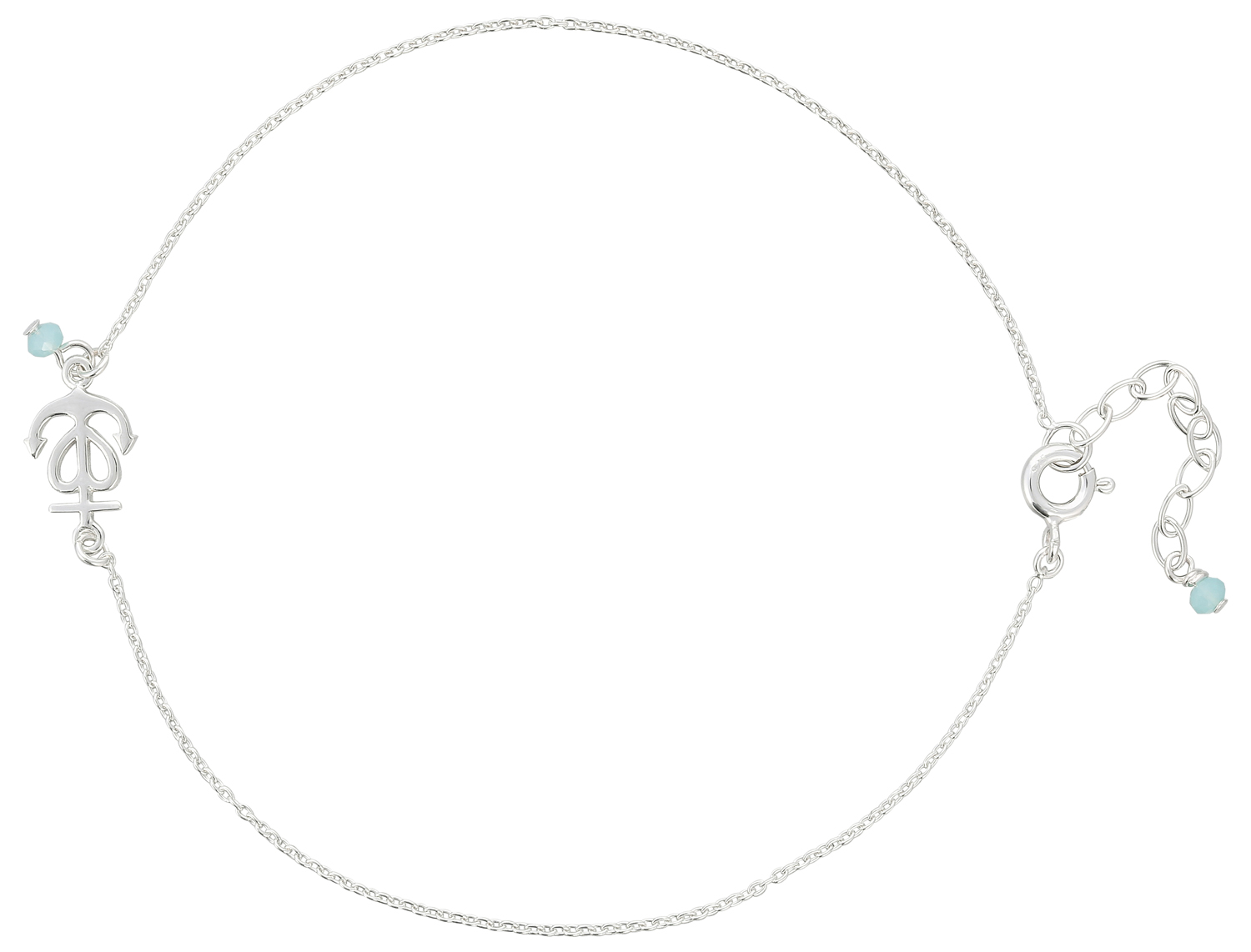 Tobillera - Silver Anchor Tobillera - Silver Anchor