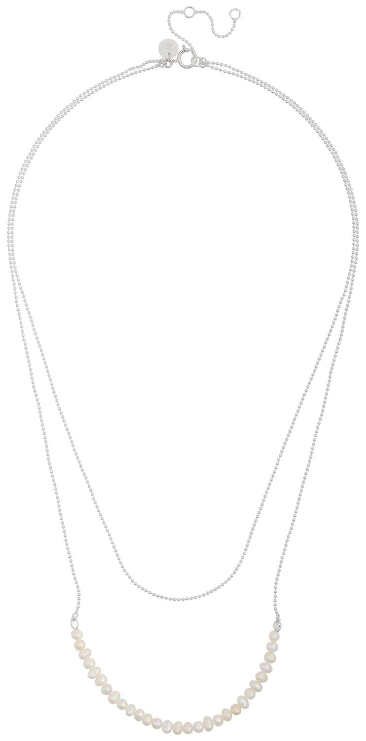 Layering ketting - Shimmering Pearl