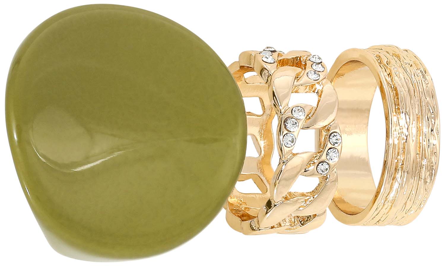 Ringen set - Olive Statement