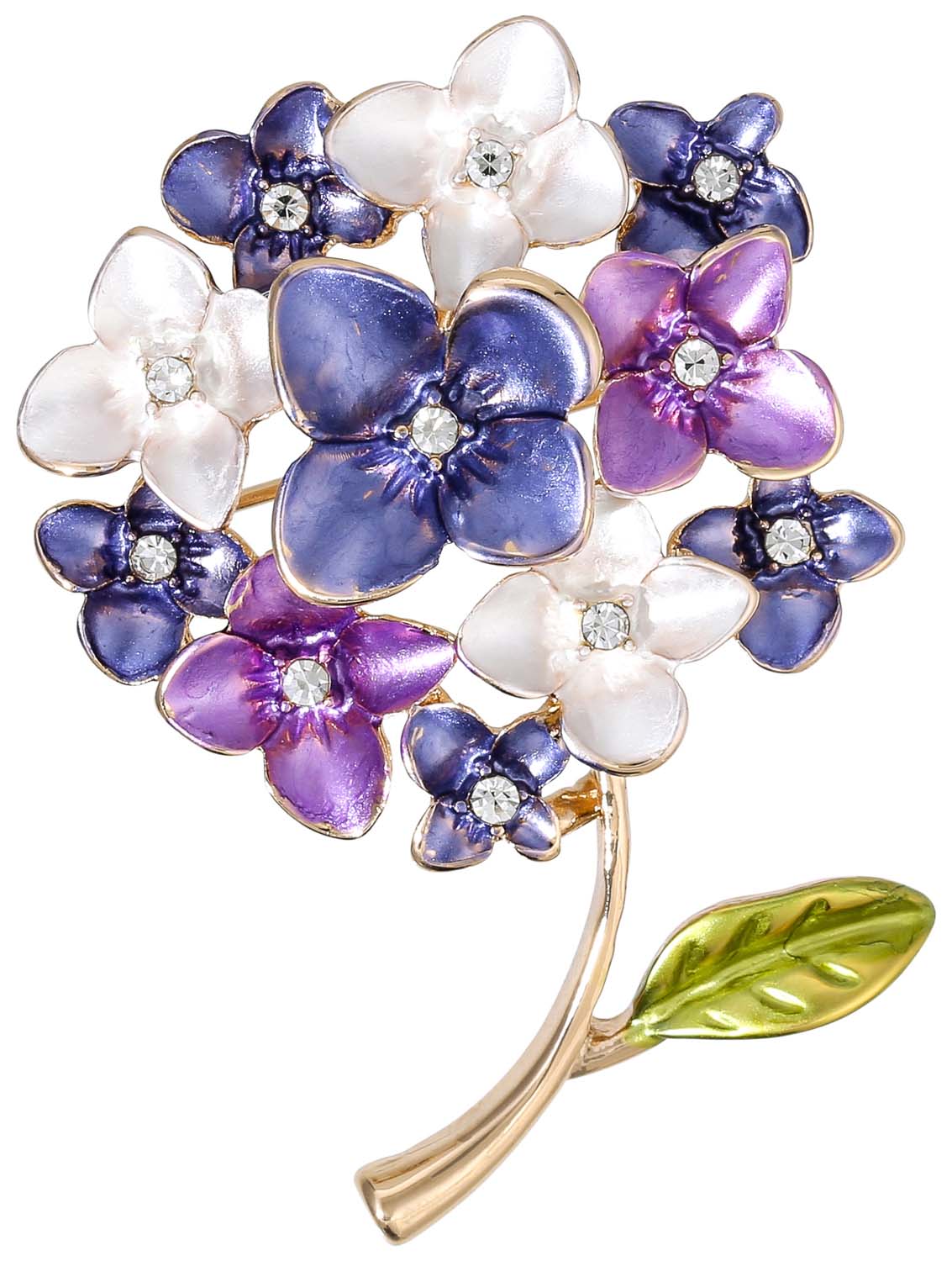 Broche - Lilac Flower