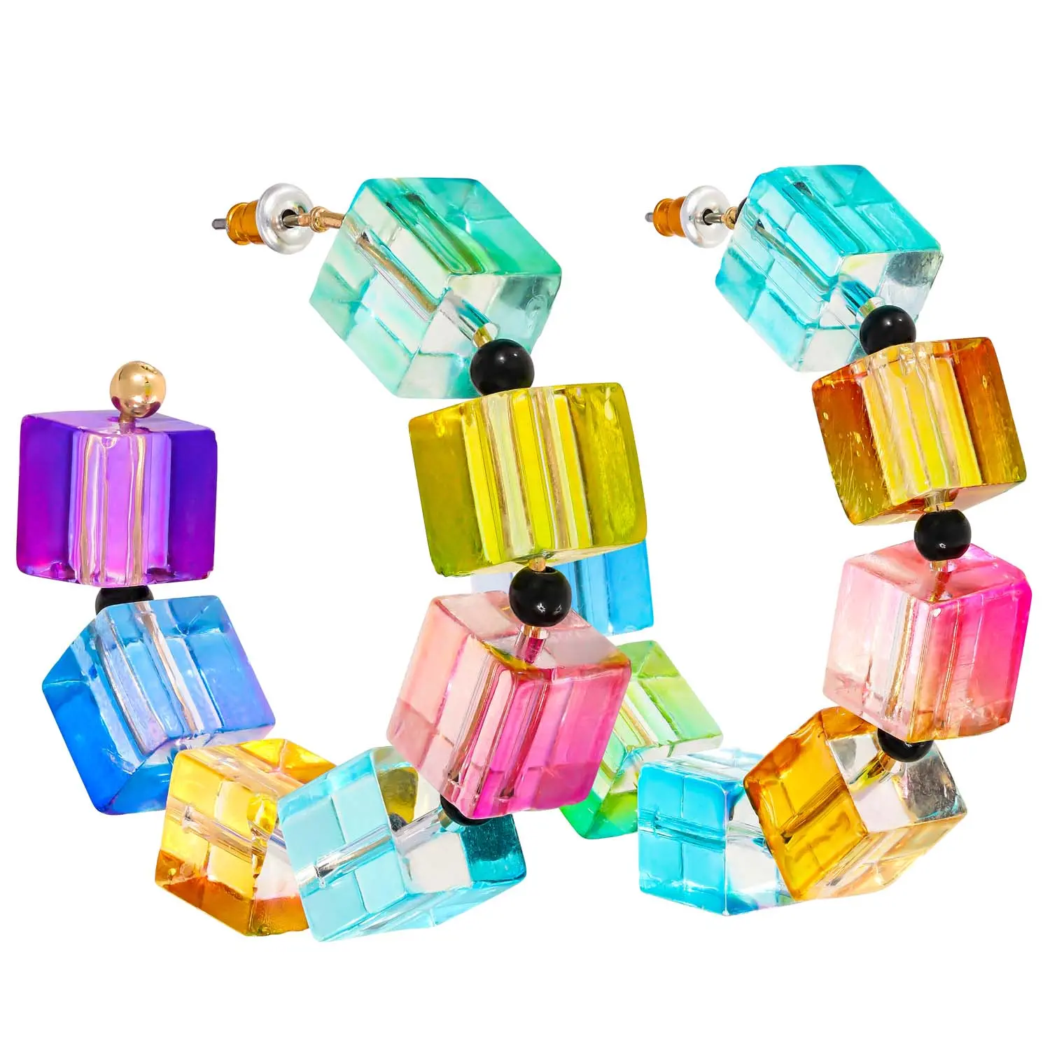 Creolen - Colorful Cubes